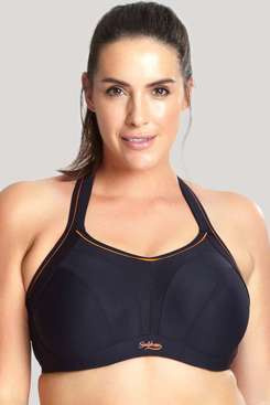 Biustonosz sportowy Sculptresse Panache SPORT 9441 Non Padded Sports Bra Black