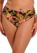 Figi kąpielowe Elomi Swim TIGER VALLEY ES802373BLK Adjustable Bikini Brief Black