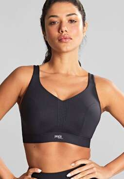 Biustonosz Panache Sport ULTRA PERFORM / ENDURANCE 5022 Non Padded Sports Wired Bra Black