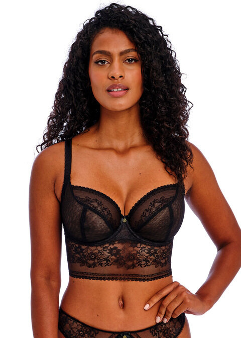 Biustonosz Freya SYDNIE AA402820BLK Uw Longline Bra Black