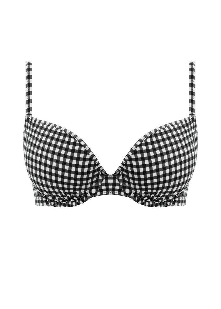 Biustonosz kąpielowy Freya Swim CHECK IN AS201908MOM Uw Moulded Bikini Top Monochrome