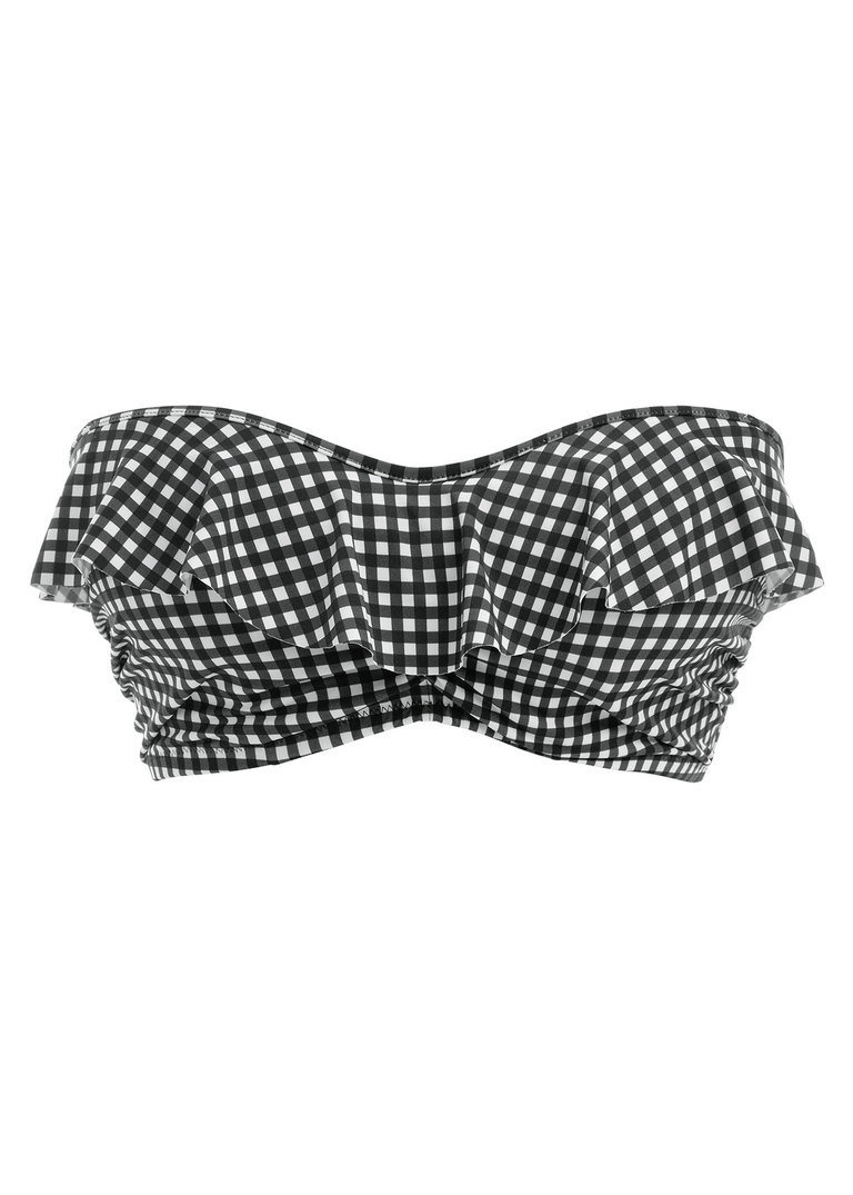 Biustonosz kąpielowy Freya Swim CHECK IN AS201910MOM Uw Bandeau Bikini Top Monochrome
