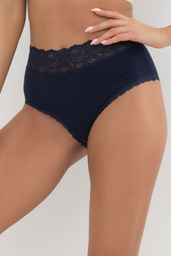 Figi Italian Fashion IBIZA MAXI 3765 Majtki wysokie figi, granatowe