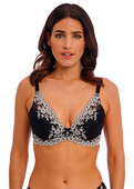 Biustonosz Wacoal EMBRACE LACE WA853291BLK Plunge Underwire Bra Black