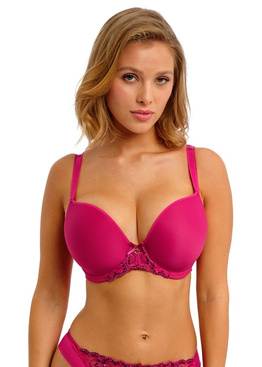 Biustonosz Freya LAURINE AA403731RAY Uw Moulded Plunge T-shirt Bra Raspberry