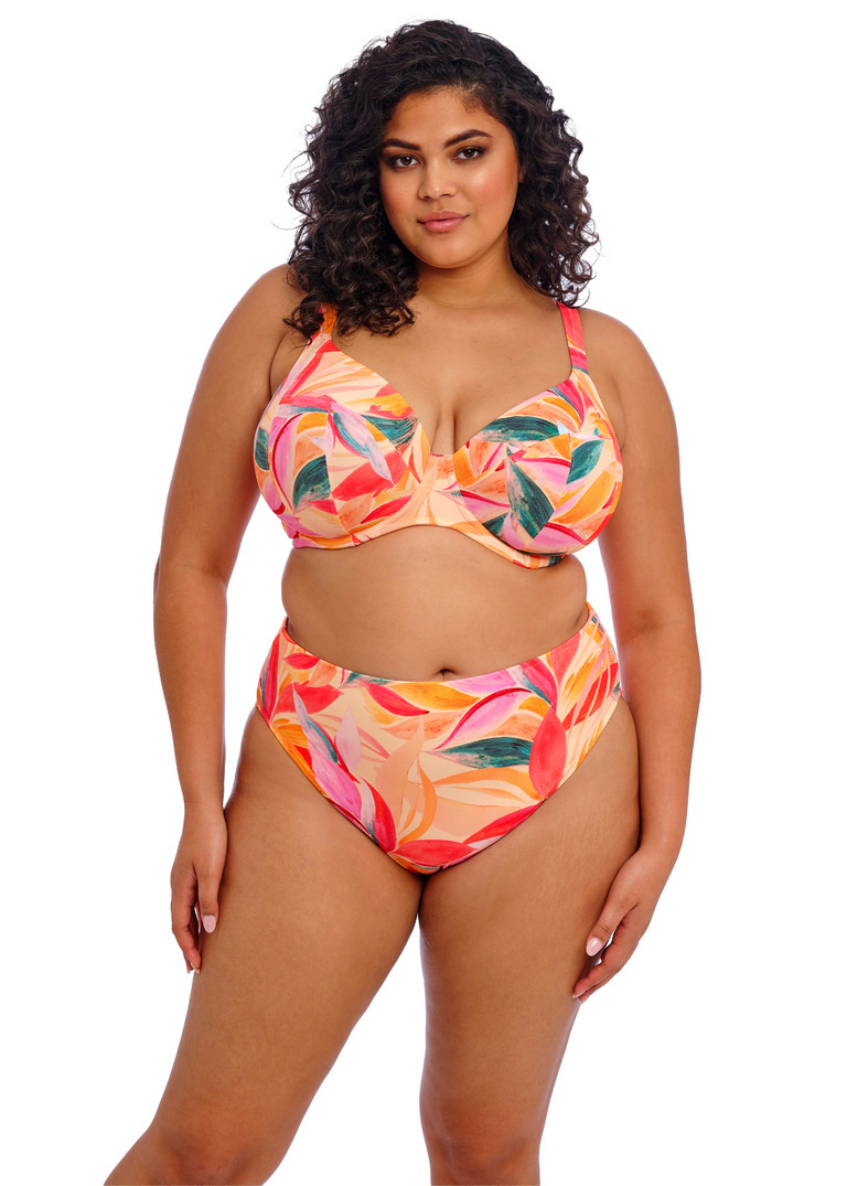 Figi kąpielowe Elomi SANCHO BEACH ES802572MAO Mid Rise Bikini Brief Mango