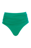 Figi kąpielowe Panache Swim SPIRIT SW1765 High Waist Brazilian Bikini Bottoms Verde