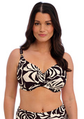 Biustonosz kąpielowy Fantasie Swim ARUBA NIGHTS FS505305LAC Uw Full Cup Bikini Top Black & Cream