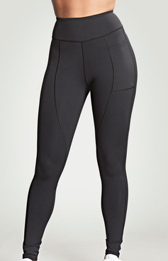 Legginsy sportowe Panache Sport ULTRA ADAPT 5023 Sports Legging Black/Black