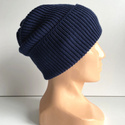 Beanie czapka z wełny merino VARELLA 100% Baby Merino 13 Granatowy
