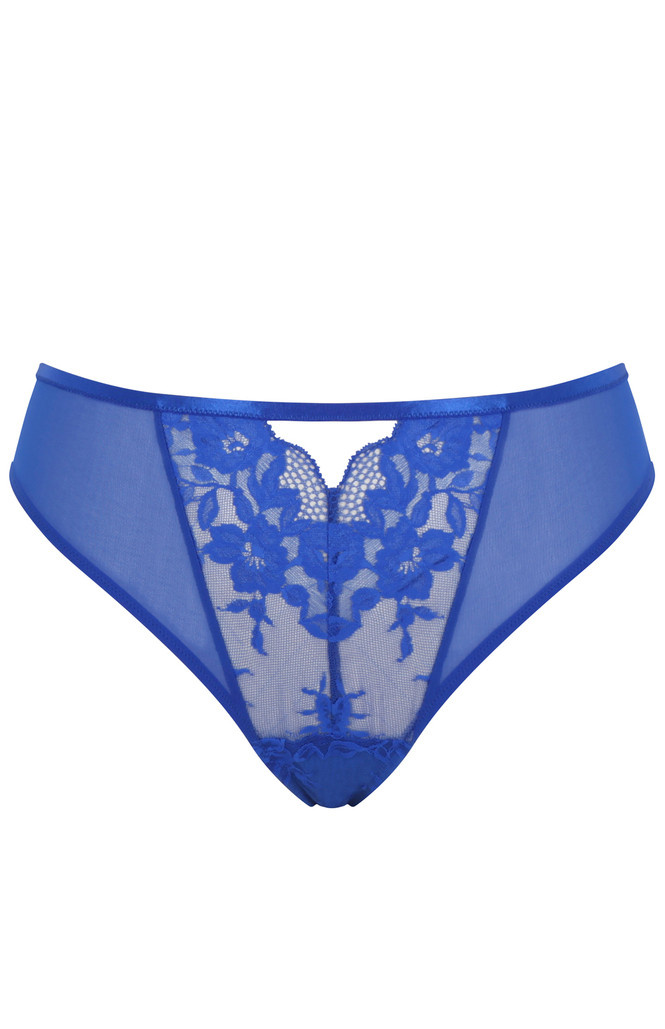 Stringi Sculptresse by Panache JOSEPHINE 10859 Thong Cobalt/Latte