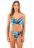 Biustonosz kąpielowy Fantasie KABINI OASIS FS502101AEG Uw Gathered Full Cup Bikini Top Aegean