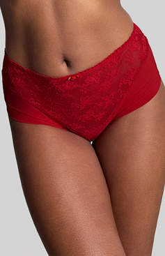 Figi Panache TANGO LACE 10962 Deep Brief Scarlet