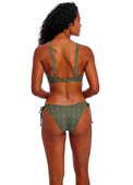 Figi kąpielowe Freya Swim NOMAD NIGHTS AS205485SAE High Leg Bikini Brief Sage