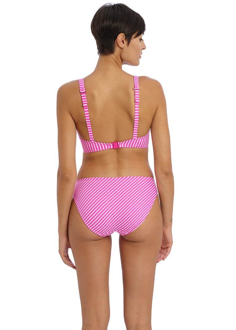 Figi kąpielowe Freya JEWEL COVE AS7234SRA Bikini Brief Stripe Raspberry