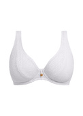 Biustonosz kąpielowy Freya Swim NOMAD NIGHTS AS205413WHE Uw High Apex Bikini Top White