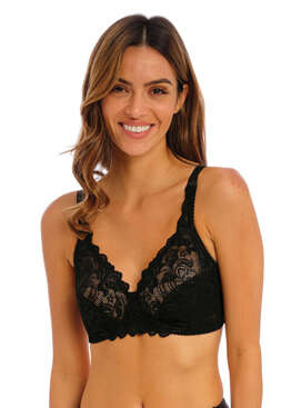 Biustonosz Wacoal EGLANTINE WEBFA162BLK Non Wired Bra Noir