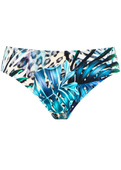 KOMPLET - Biustonosz kąpielowy Fantasie KABINI OASIS Aegean FS502101AEG Uw Gathered Full Cup Bikini Top (32F) + wybrane majtki