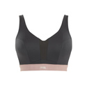 Biustonosz Panache Sport ULTRA PERFORM / ENDURANCE 5022 Non Padded Sports Wired Bra Charcoal