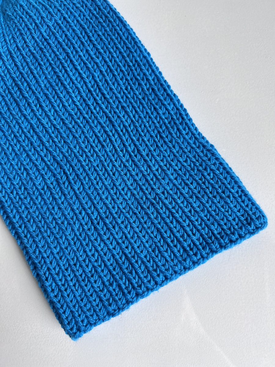 Czapka wełniana NANA 100% Baby Merino 32 Turkusowy