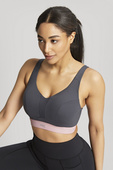 Biustonosz Panache Sport ULTRA PERFORM / ENDURANCE 5022 Non Padded Sports Wired Bra Charcoal