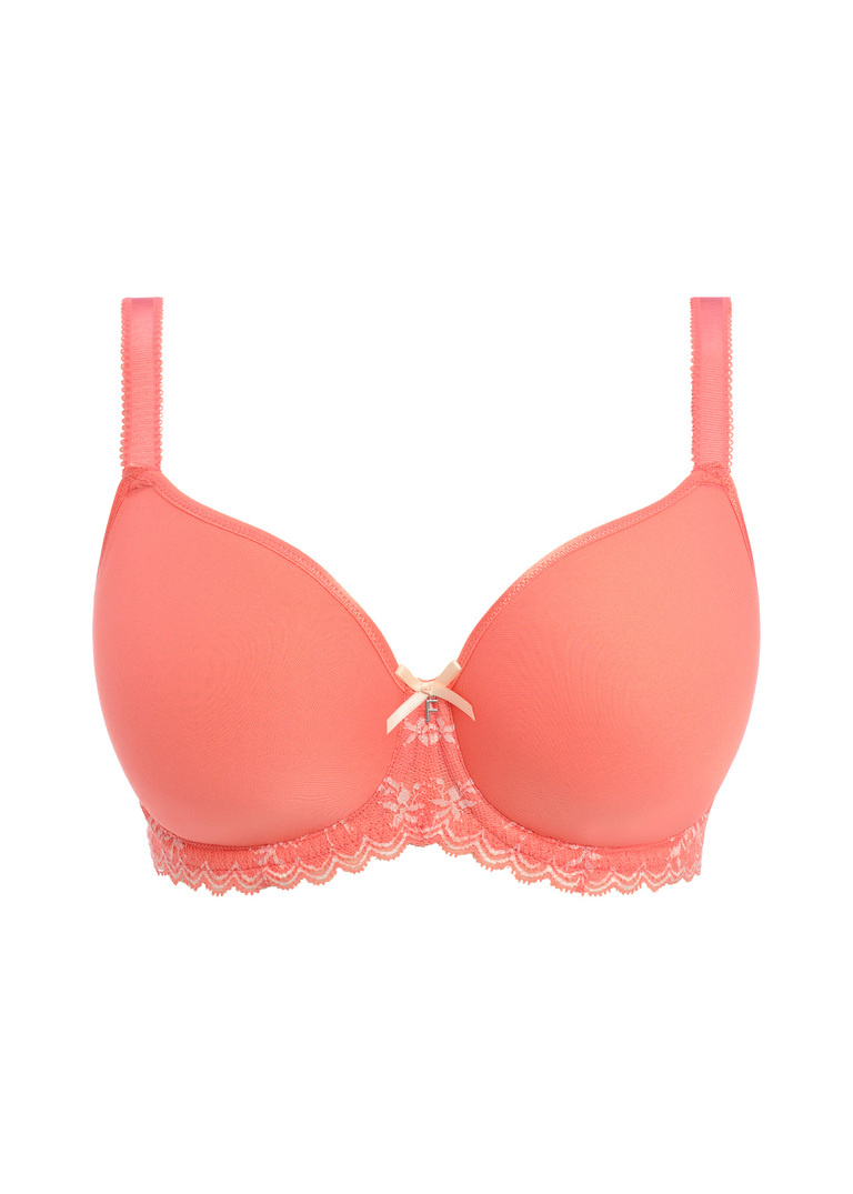 Biustonosz Freya OFFBEAT DECADENCE AA402510SCO Uw Moulded Spacer Bra Sunset Coral