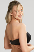 Biustonosz Cleo Panache FAITH 10660 Moulded Strapless Bra Noir