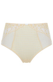 Głębokie figi Panache ENVY 7283 Deep Brief Lemon/White