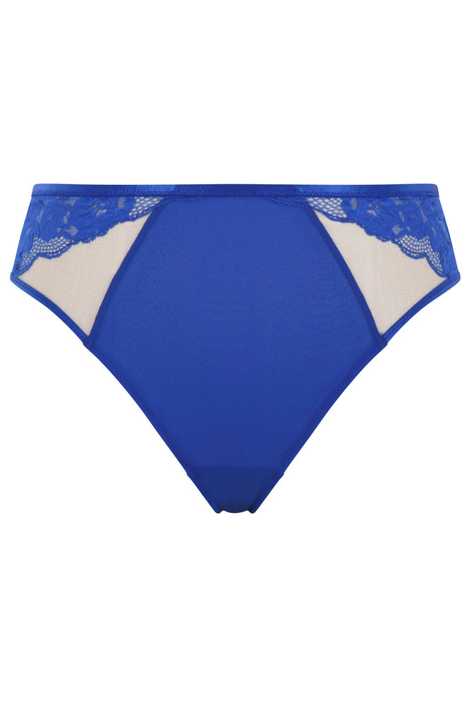 Figi Sculptresse by Panache JOSEPHINE 10852 High Leg Brief Cobalt/Latte