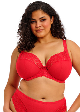 Biustonosz Elomi TIERNIE EL303334RED Uw Plunge Bra - Stretch Red