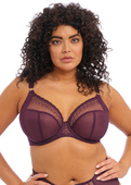 Biustonosz Elomi MATILDA EL8900WID Uw Plunge Bra Wine Diamond