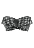 Biustonosz kąpielowy Freya Swim CHECK IN AS201910MOM Uw Bandeau Bikini Top Monochrome