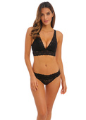 Biustonosz braletka Wacoal HALO LACE WA811205BLK Soft Cup Bra Black