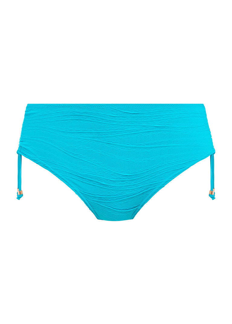 Strój kąpielowy dwuczęściowy Fantasie Swim BEACH WAVES FS502201BRD Uw Gathered Full Cup Bikini Top Bluebird 38FF + figi XL