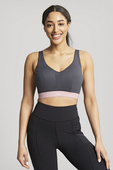 Biustonosz Panache Sport ULTRA PERFORM / ENDURANCE 5022 Non Padded Sports Wired Bra Charcoal