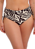 Figi kąpielowe Fantasie ARUBA NIGHTS FS505378LAC High Waist Bikini Brief Black & Cream