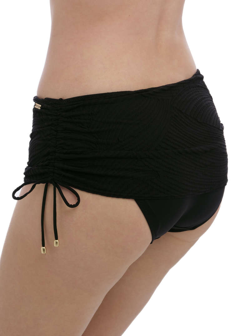 Figi kąpielowe Fantasie Swim OTTAWA FS6359BLK Adjustable Skirted Brief Black