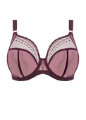 Biustonosz Elomi MATILDA EL8900WID Uw Plunge Bra Wine Diamond