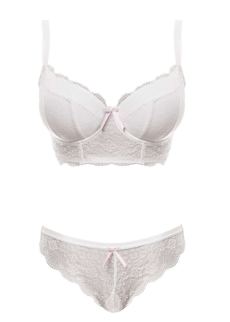 Biustonosz Freya FANCIES AA1014WHE Uw Longline Bra White