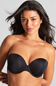 Biustonosz Panache PORCELAIN ELAN 7320 Moulded Strapless Bra Black