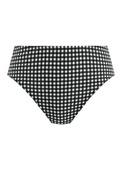 Figi kąpielowe Freya Swim CHECK IN AS201978MOM High Waist Bikini Brief Monochrome 