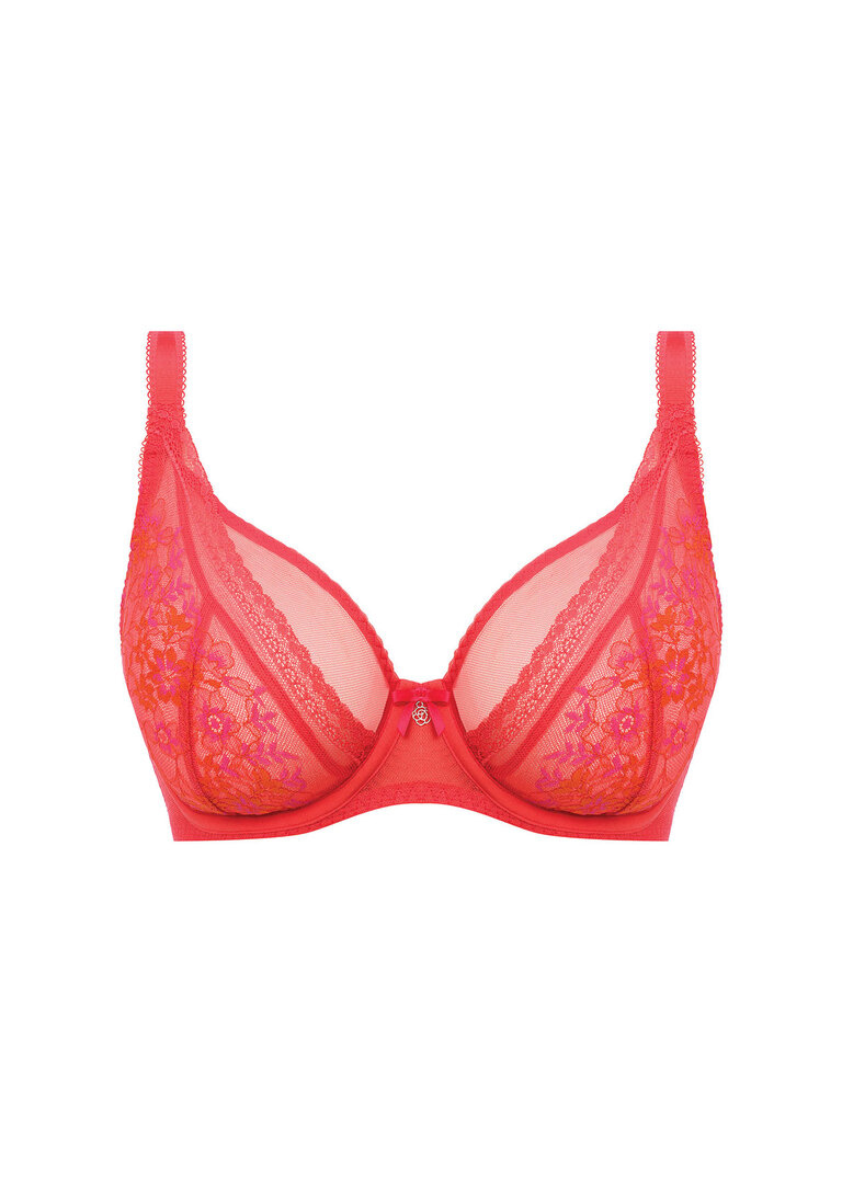 Biustonosz Freya SYDNIE AA402821SBE Uw High Apex Plunge Bra Strawberry Ice