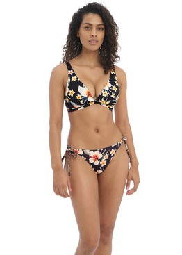 KOMPLET - Strój kąpielowy dwuczęściowy Freya Swim HAVANA SUNRISE AS202711MUI + AS202775MUI Non Wired Triangle + Tie Side Bikini Brief Multi (rozmiar M)