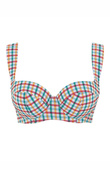 Biustonosz kąpielowy Panache Swim SEERSUCKER SW1842B Bette Balcony Bikini Top Seersucker Multi