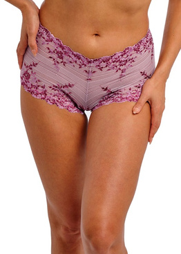 Szorty Wacoal EMBRACE LACE WA067491595 Boy Short Keepsake Lilac/multi
