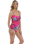 Koszulka kąpielowa Fantasie Swim HALKIDIKI FS501954ORD Uw Twist Front Tankini Orchid