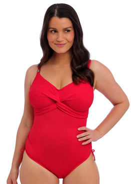 Strój kąpielowy Fantasie Swim OTTAWA FS6360ADI Uw Twist Front Swimsuit With Adjustable Leg Radiant Red