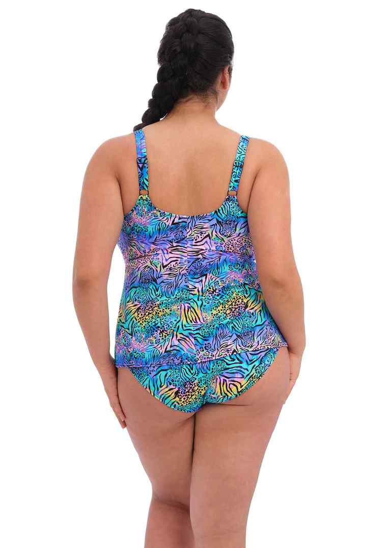 KOMPLET - Strój kąpielowy Elomi Swim ELECTRIC SAVANNAH ES800761ZEA 50 + ES800773LED 46