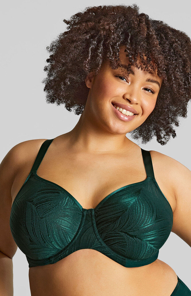 Biustonosz Sculptresse by Panache ILLUMINATE 10701 Full Cup Bra Dark Green