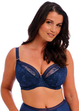 Biustonosz Fantasie FUSION LACE FL102314FRY Uw Padded Plunge Bra French Navy